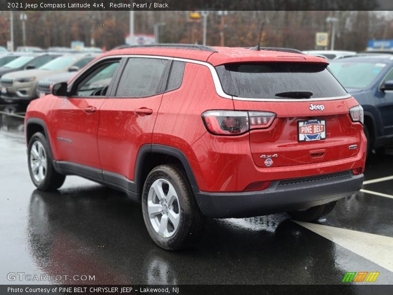 Redline Pearl / Black 2021 Jeep Compass Latitude 4x4