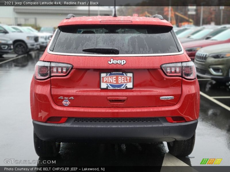 Redline Pearl / Black 2021 Jeep Compass Latitude 4x4