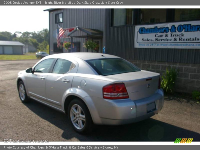 Bright Silver Metallic / Dark Slate Gray/Light Slate Gray 2008 Dodge Avenger SXT