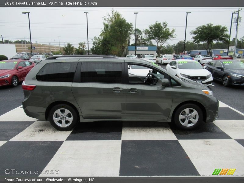 Alumina Jade Metallic / Ash 2020 Toyota Sienna LE