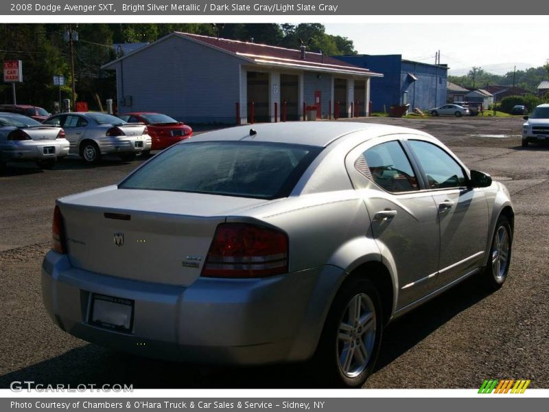 Bright Silver Metallic / Dark Slate Gray/Light Slate Gray 2008 Dodge Avenger SXT