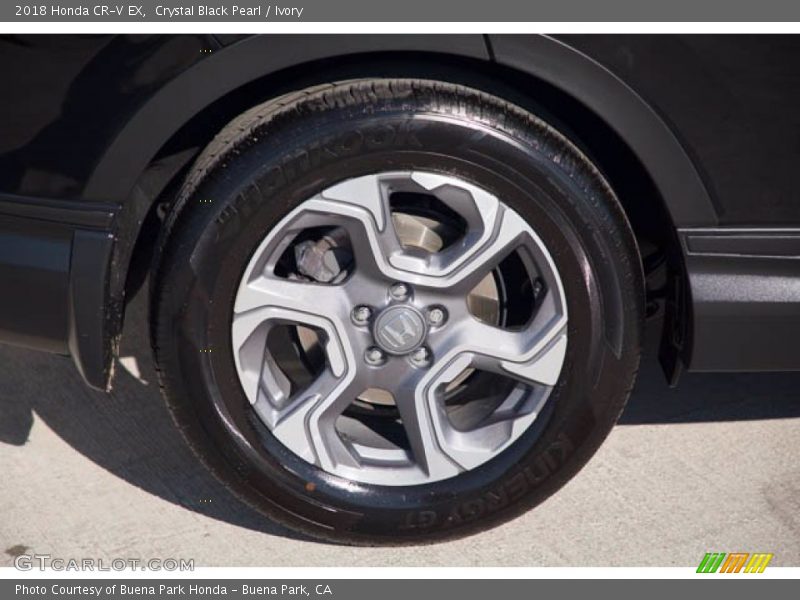 Crystal Black Pearl / Ivory 2018 Honda CR-V EX