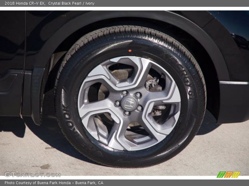 Crystal Black Pearl / Ivory 2018 Honda CR-V EX