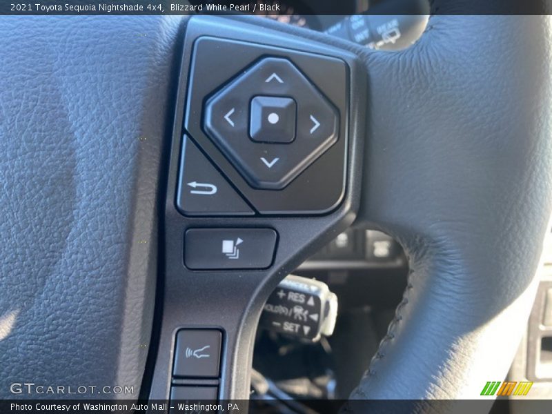  2021 Sequoia Nightshade 4x4 Steering Wheel