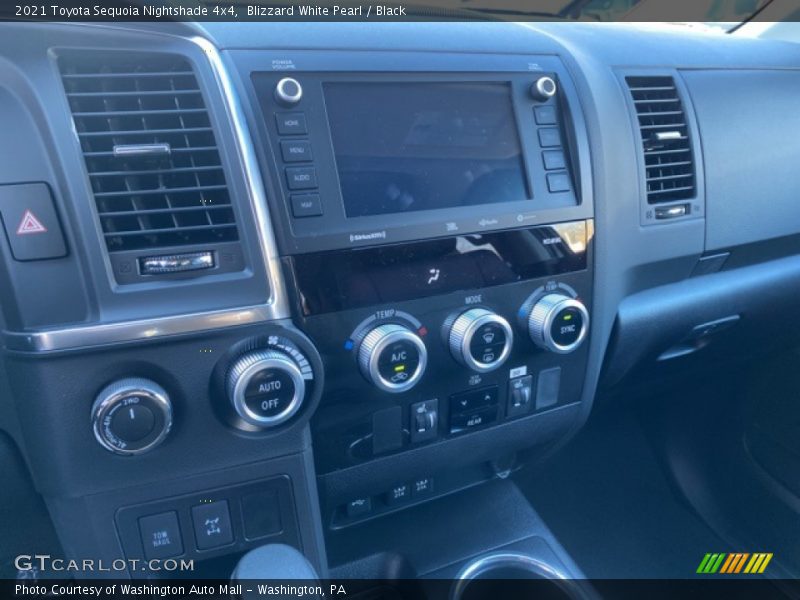 Controls of 2021 Sequoia Nightshade 4x4