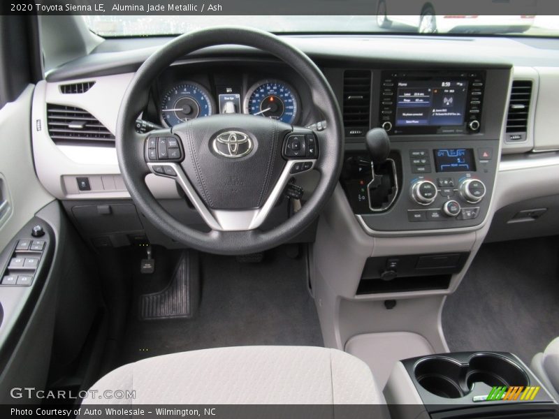 Alumina Jade Metallic / Ash 2020 Toyota Sienna LE