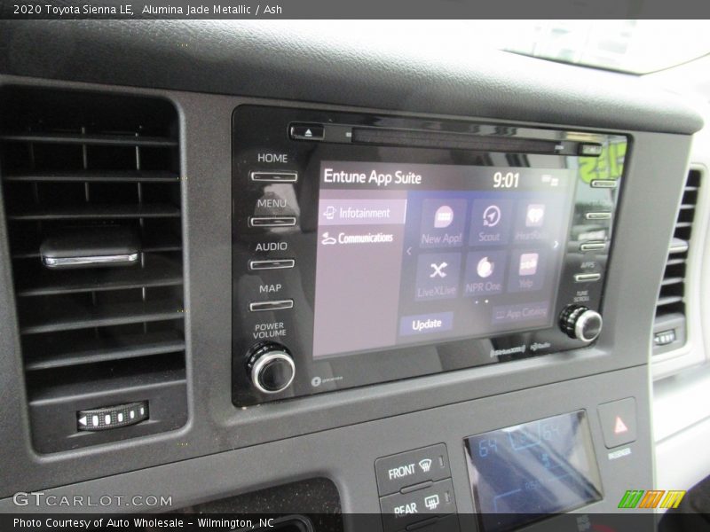 Alumina Jade Metallic / Ash 2020 Toyota Sienna LE
