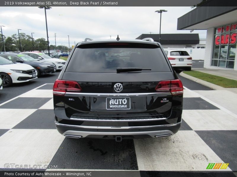 Deep Black Pearl / Shetland 2019 Volkswagen Atlas SEL 4Motion
