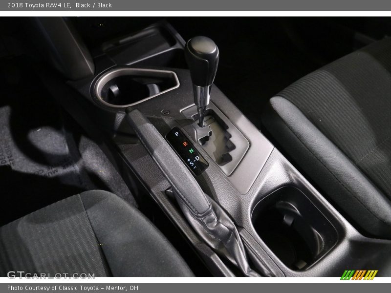 Black / Black 2018 Toyota RAV4 LE