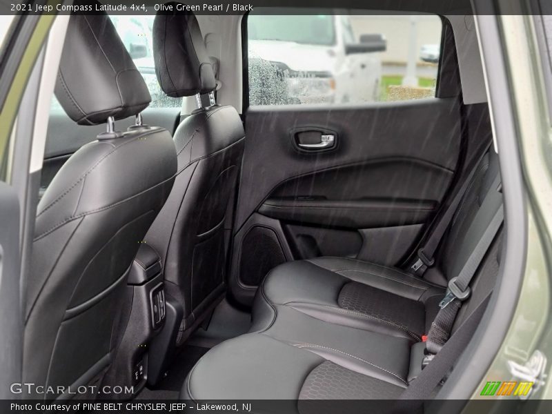 Olive Green Pearl / Black 2021 Jeep Compass Latitude 4x4