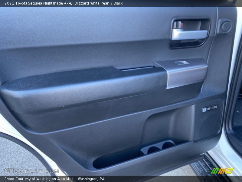 Door Panel of 2021 Sequoia Nightshade 4x4