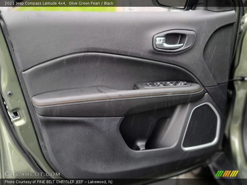 Olive Green Pearl / Black 2021 Jeep Compass Latitude 4x4