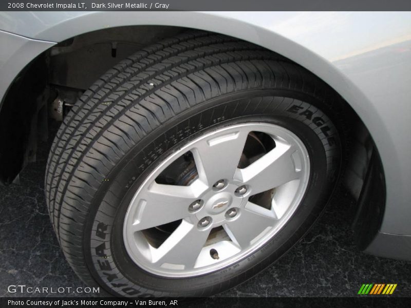 Dark Silver Metallic / Gray 2008 Chevrolet Impala LT