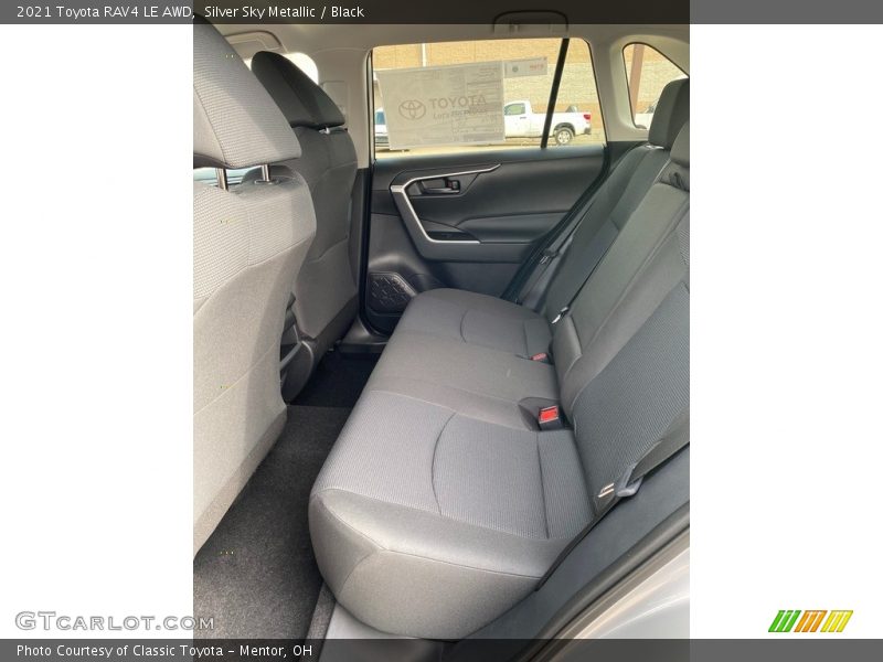 Silver Sky Metallic / Black 2021 Toyota RAV4 LE AWD
