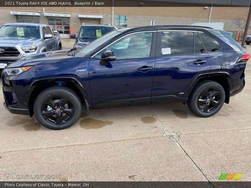  2021 RAV4 XSE AWD Hybrid Blueprint