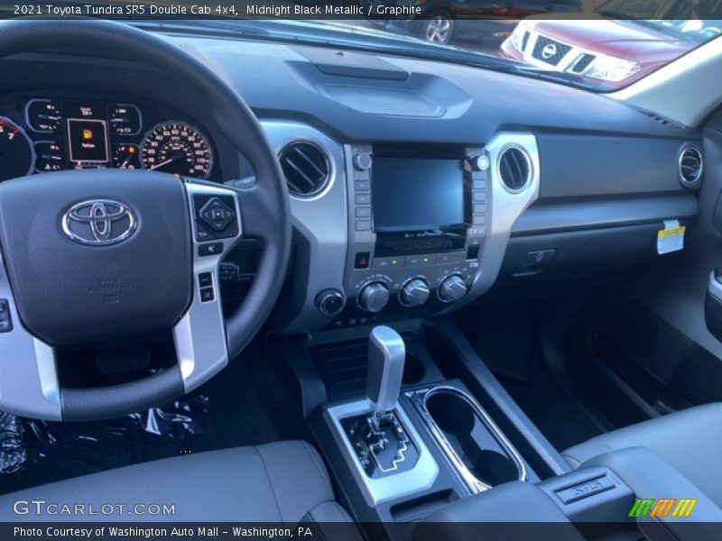 Midnight Black Metallic / Graphite 2021 Toyota Tundra SR5 Double Cab 4x4