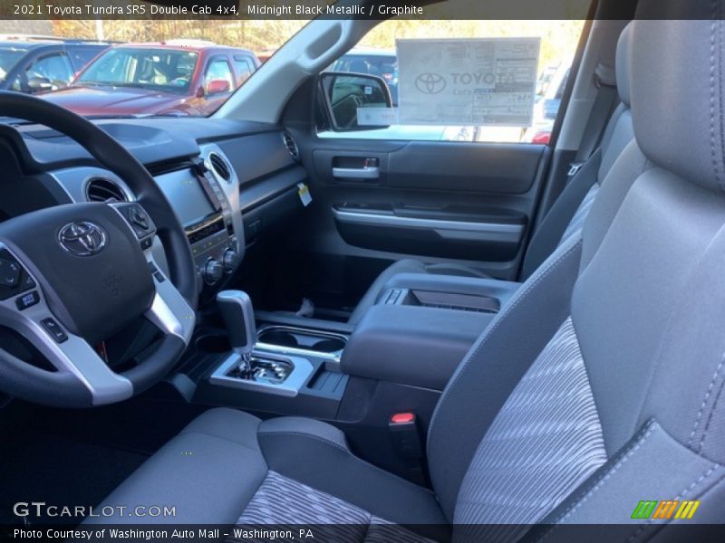 Midnight Black Metallic / Graphite 2021 Toyota Tundra SR5 Double Cab 4x4