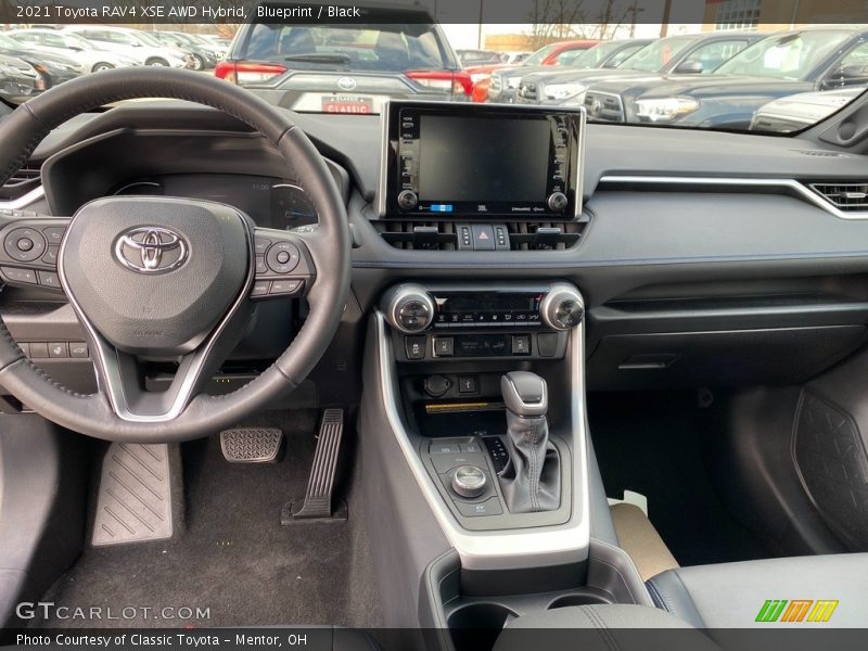 Dashboard of 2021 RAV4 XSE AWD Hybrid