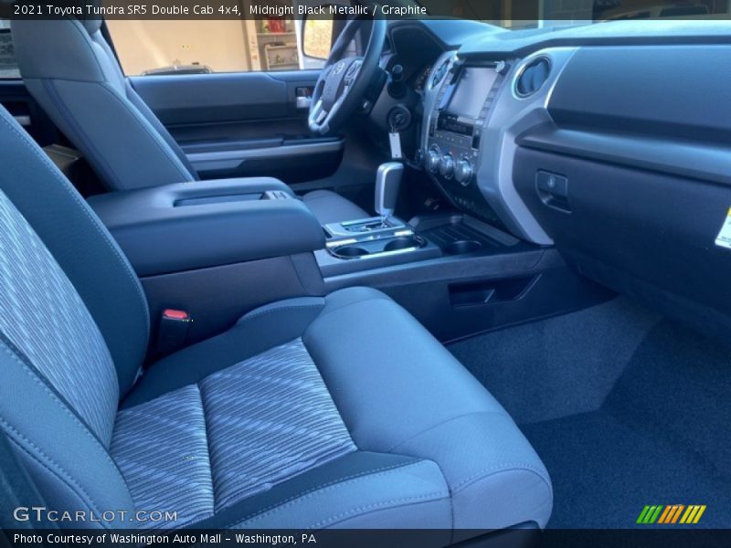 Midnight Black Metallic / Graphite 2021 Toyota Tundra SR5 Double Cab 4x4