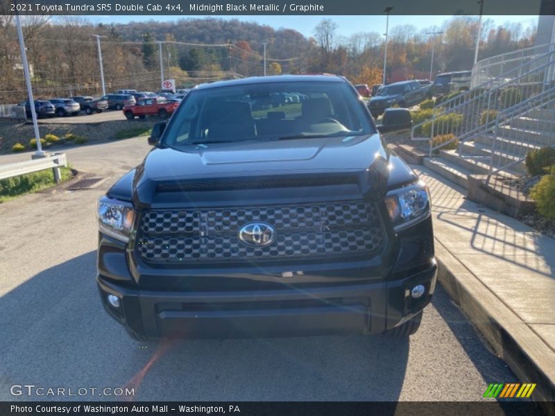 Midnight Black Metallic / Graphite 2021 Toyota Tundra SR5 Double Cab 4x4