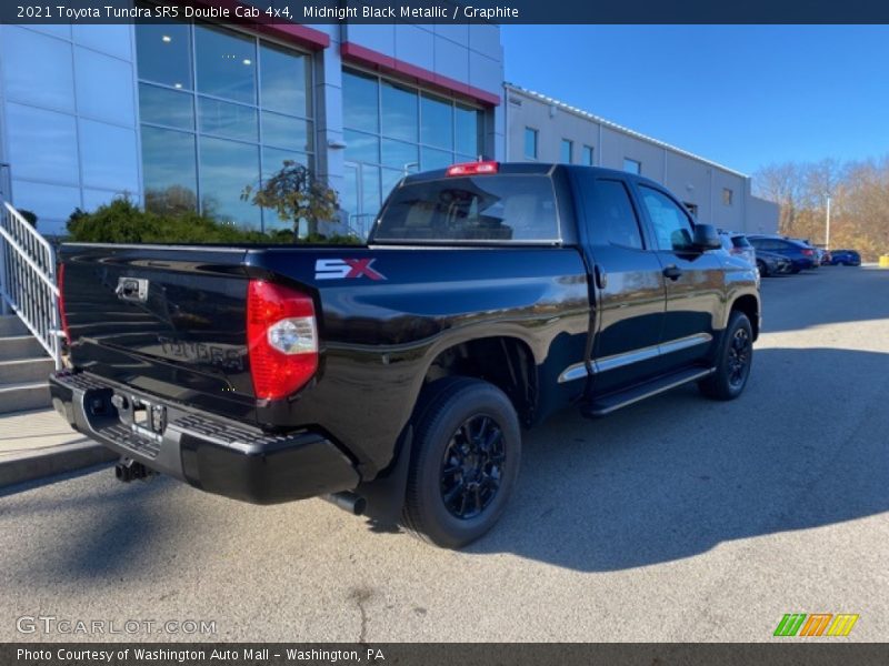 Midnight Black Metallic / Graphite 2021 Toyota Tundra SR5 Double Cab 4x4