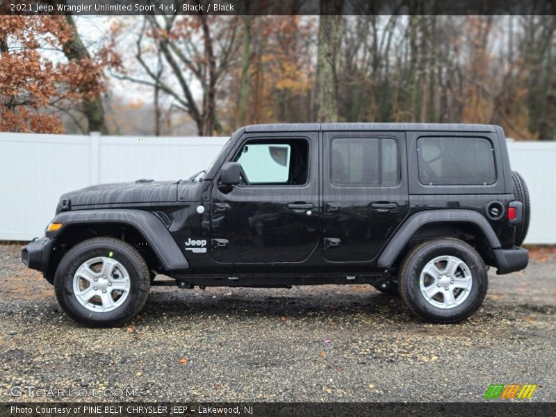  2021 Wrangler Unlimited Sport 4x4 Black