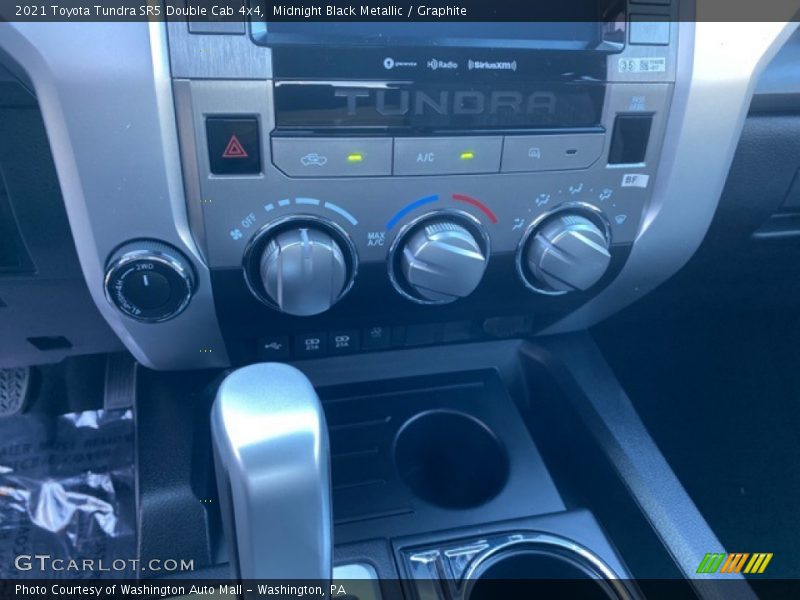 Midnight Black Metallic / Graphite 2021 Toyota Tundra SR5 Double Cab 4x4