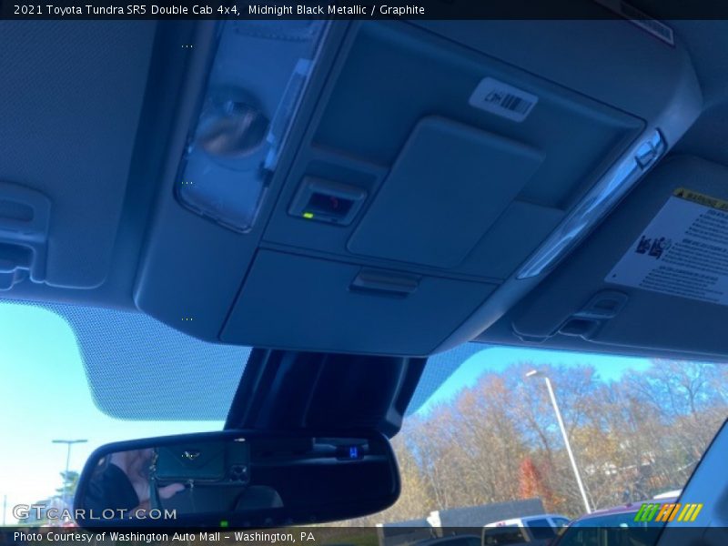Midnight Black Metallic / Graphite 2021 Toyota Tundra SR5 Double Cab 4x4