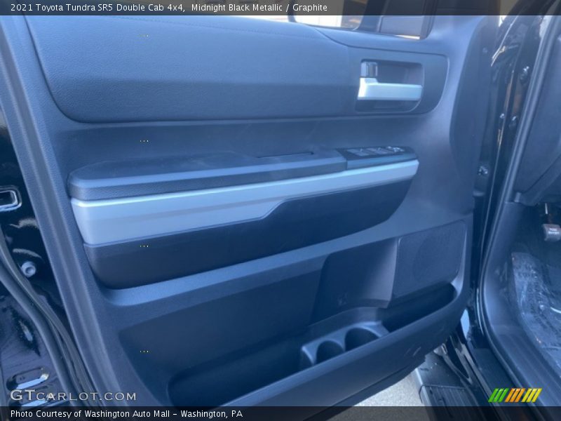 Midnight Black Metallic / Graphite 2021 Toyota Tundra SR5 Double Cab 4x4