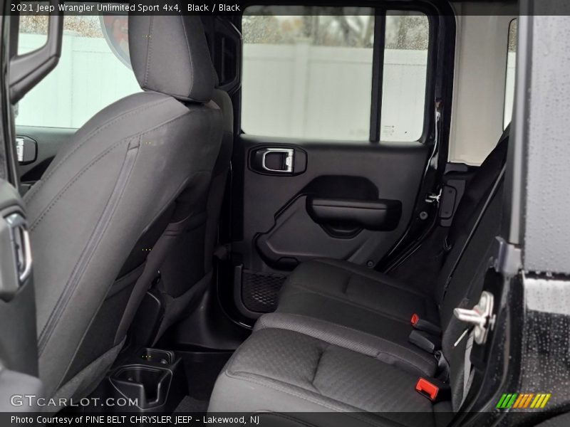 Black / Black 2021 Jeep Wrangler Unlimited Sport 4x4