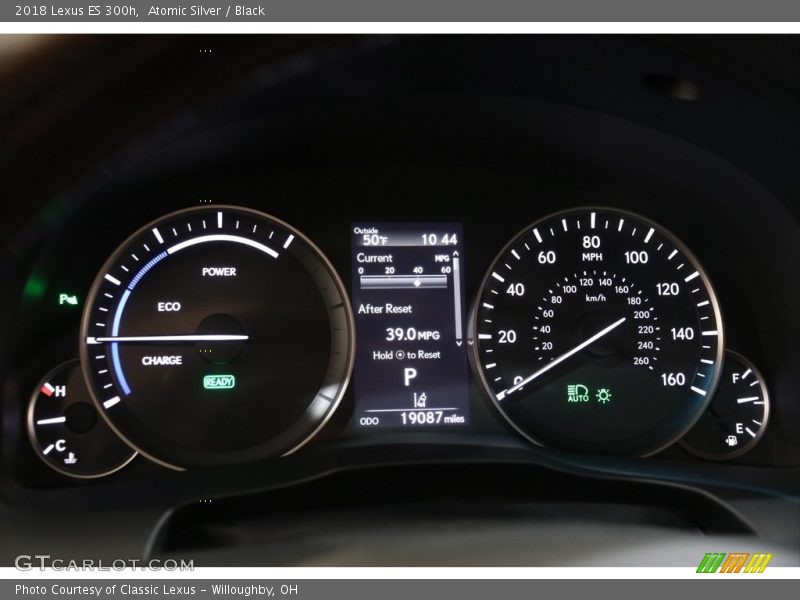  2018 ES 300h 300h Gauges