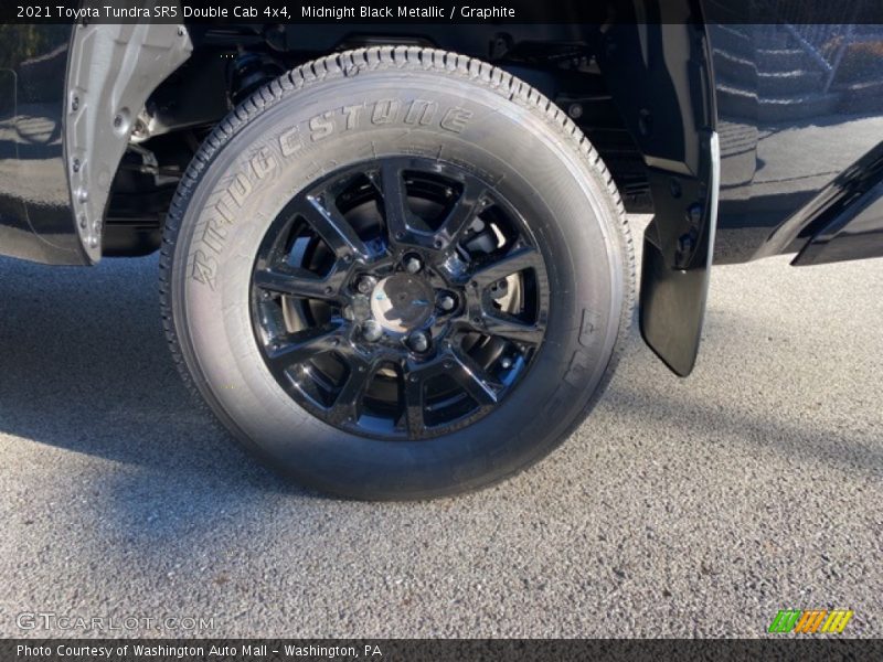 Midnight Black Metallic / Graphite 2021 Toyota Tundra SR5 Double Cab 4x4