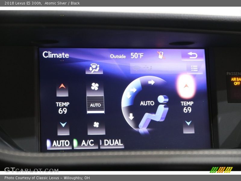 Controls of 2018 ES 300h