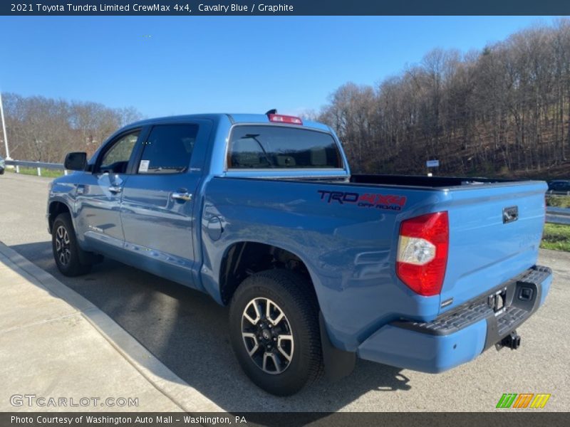 Cavalry Blue / Graphite 2021 Toyota Tundra Limited CrewMax 4x4