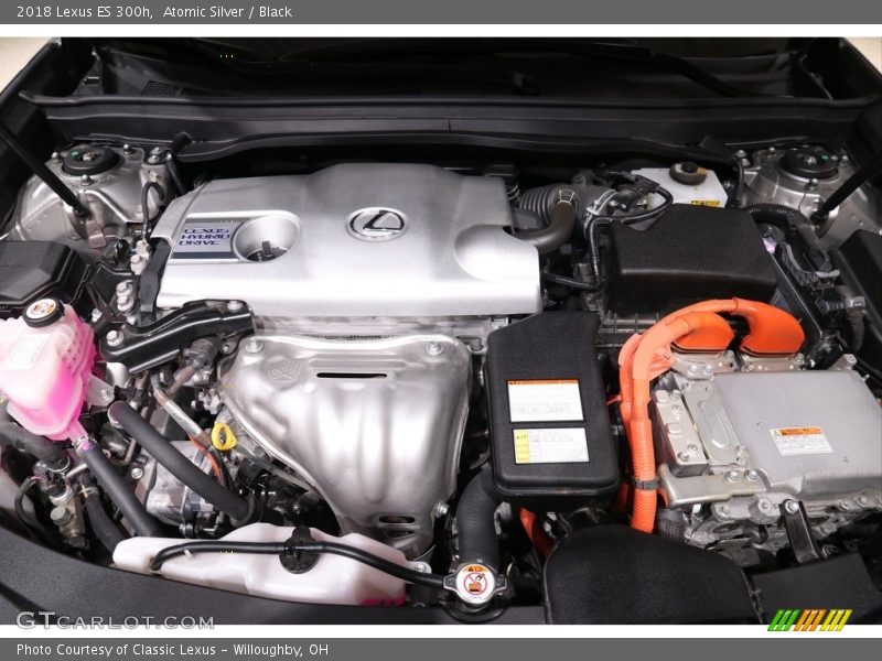  2018 ES 300h Engine - 2.5 Liter DOHC 16-Valve VVT-i 4 Cylinder Gasoline/Electric Hybrid
