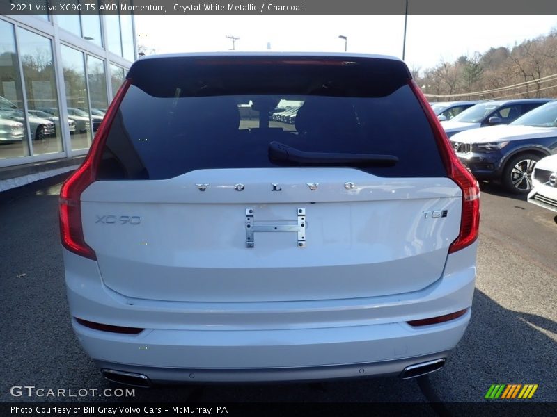 Crystal White Metallic / Charcoal 2021 Volvo XC90 T5 AWD Momentum