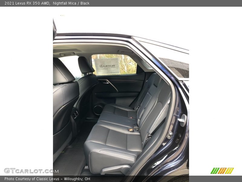 Nightfall Mica / Black 2021 Lexus RX 350 AWD