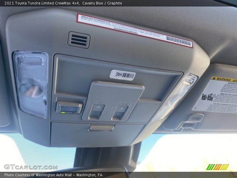 Cavalry Blue / Graphite 2021 Toyota Tundra Limited CrewMax 4x4