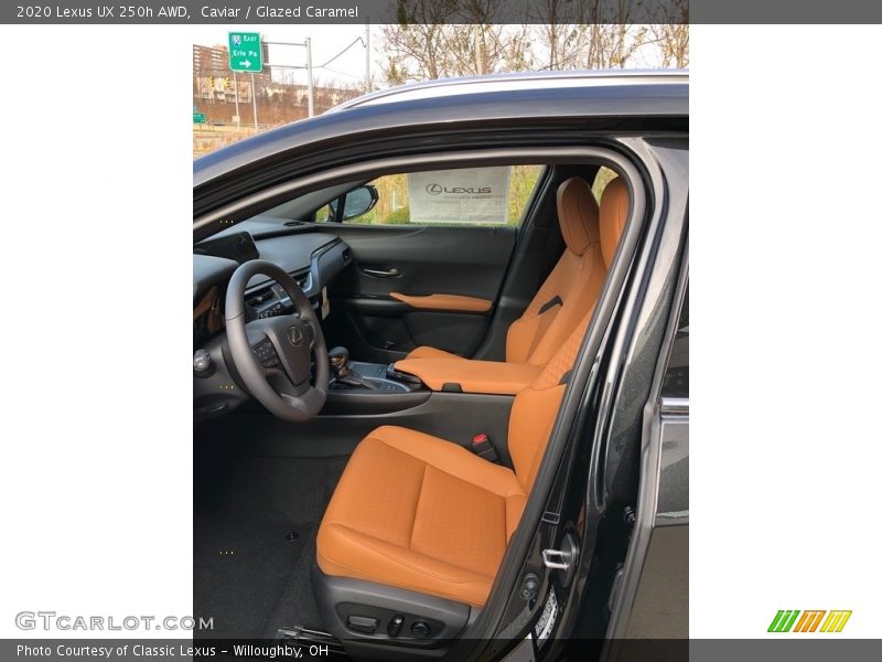 Caviar / Glazed Caramel 2020 Lexus UX 250h AWD