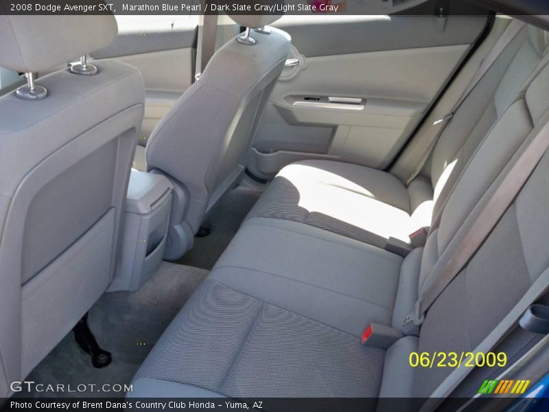 Marathon Blue Pearl / Dark Slate Gray/Light Slate Gray 2008 Dodge Avenger SXT