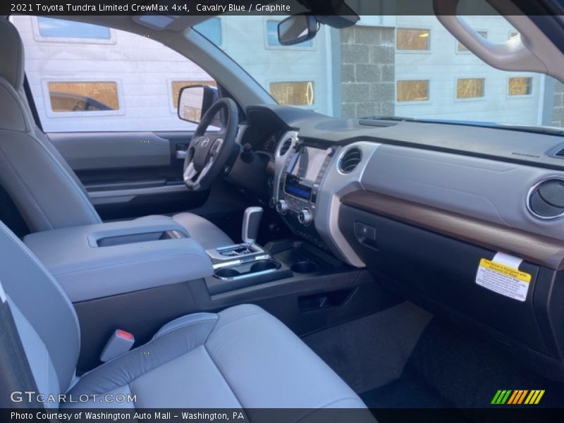 Front Seat of 2021 Tundra Limited CrewMax 4x4