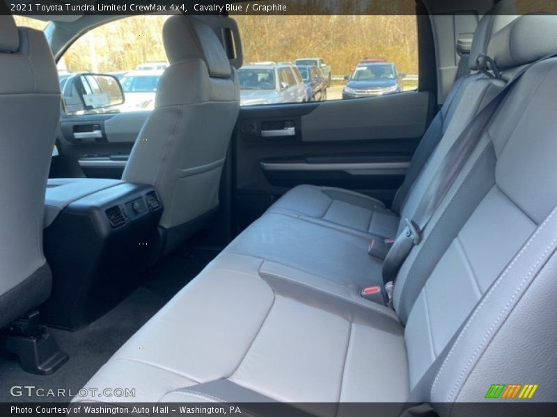 Rear Seat of 2021 Tundra Limited CrewMax 4x4