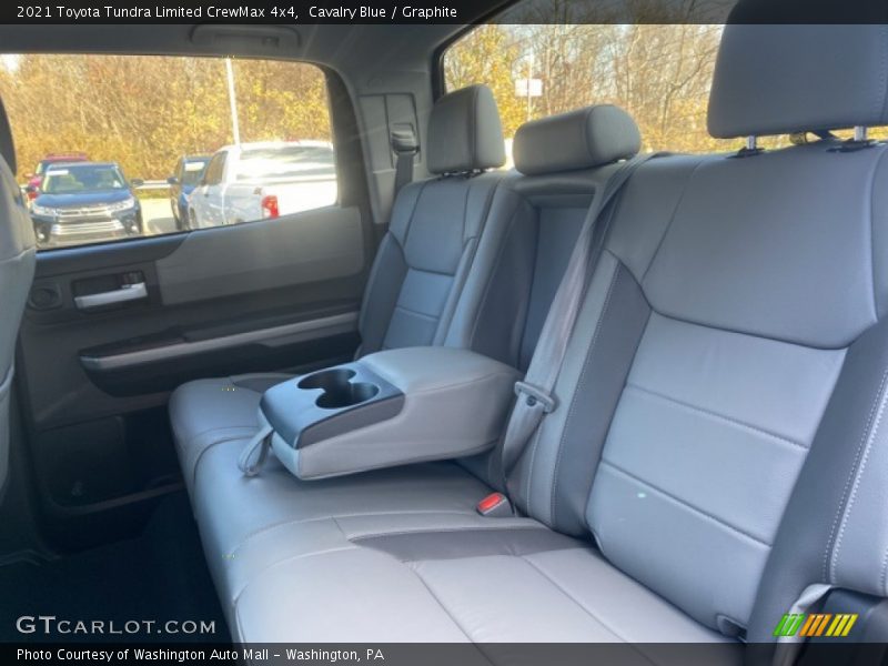 Rear Seat of 2021 Tundra Limited CrewMax 4x4