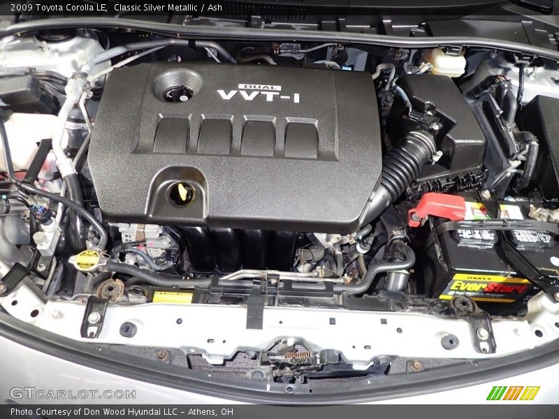 Classic Silver Metallic / Ash 2009 Toyota Corolla LE