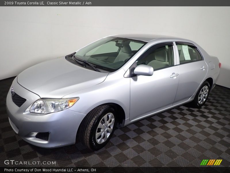 Classic Silver Metallic / Ash 2009 Toyota Corolla LE