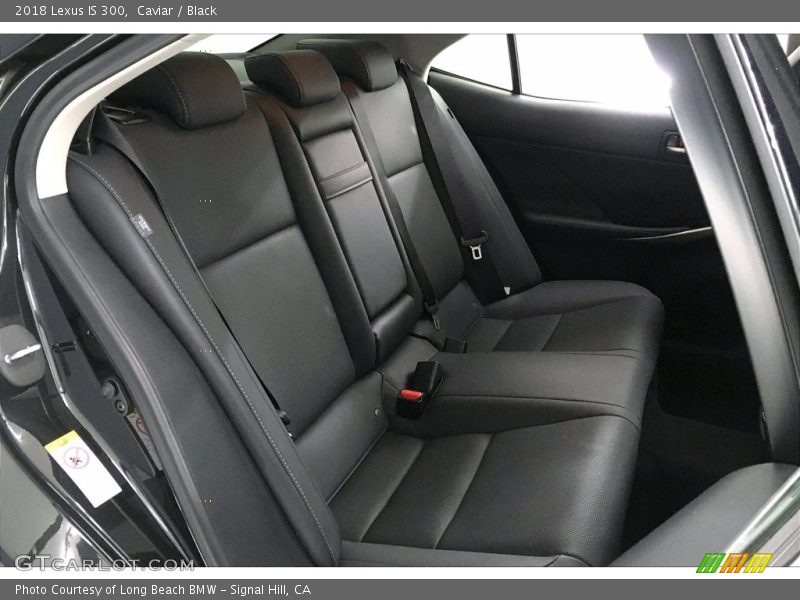Rear Seat of 2018 IS 300