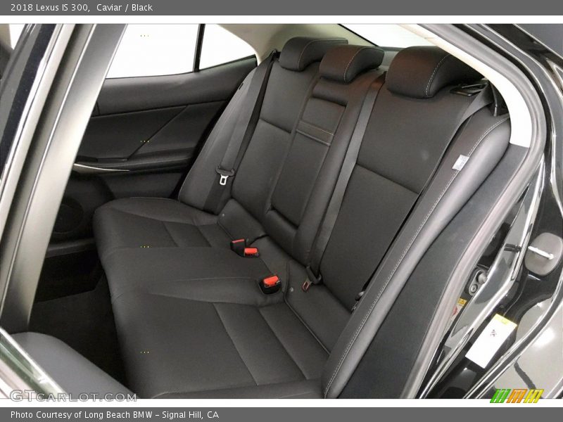 Rear Seat of 2018 IS 300