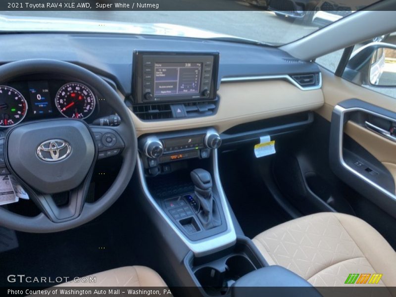  2021 RAV4 XLE AWD Nutmeg Interior