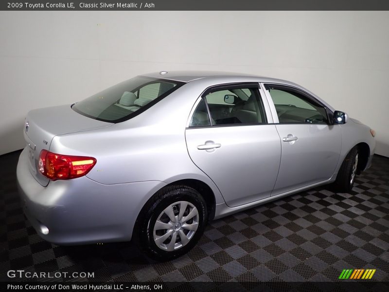 Classic Silver Metallic / Ash 2009 Toyota Corolla LE