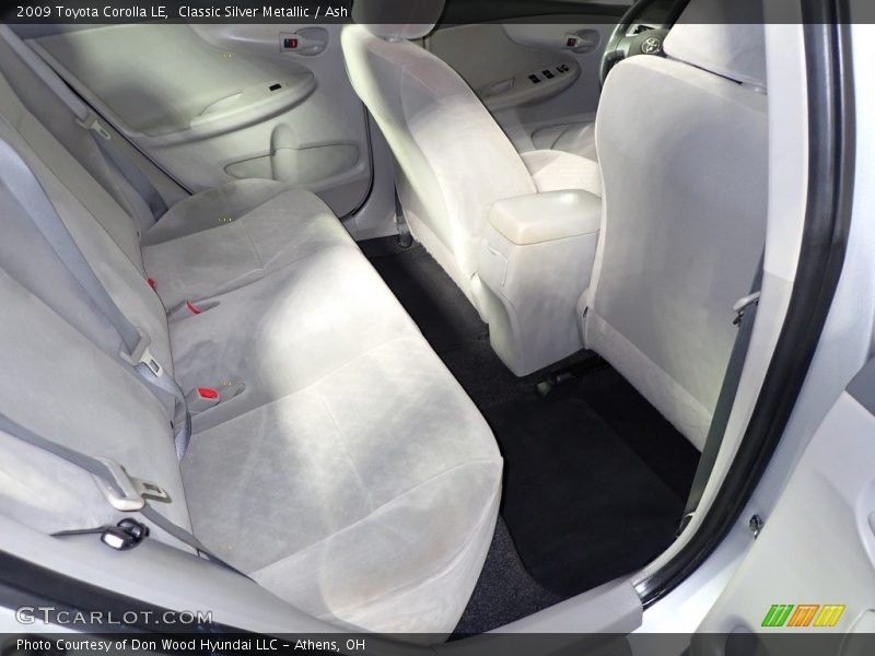 Classic Silver Metallic / Ash 2009 Toyota Corolla LE
